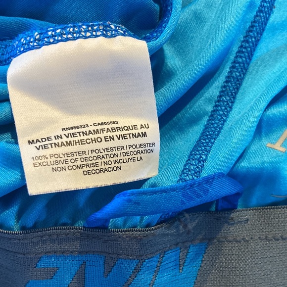 NIKE💫 Mens Blue Print Dri-Fit Sport Shorts with Pockets - Picture 6 of 7